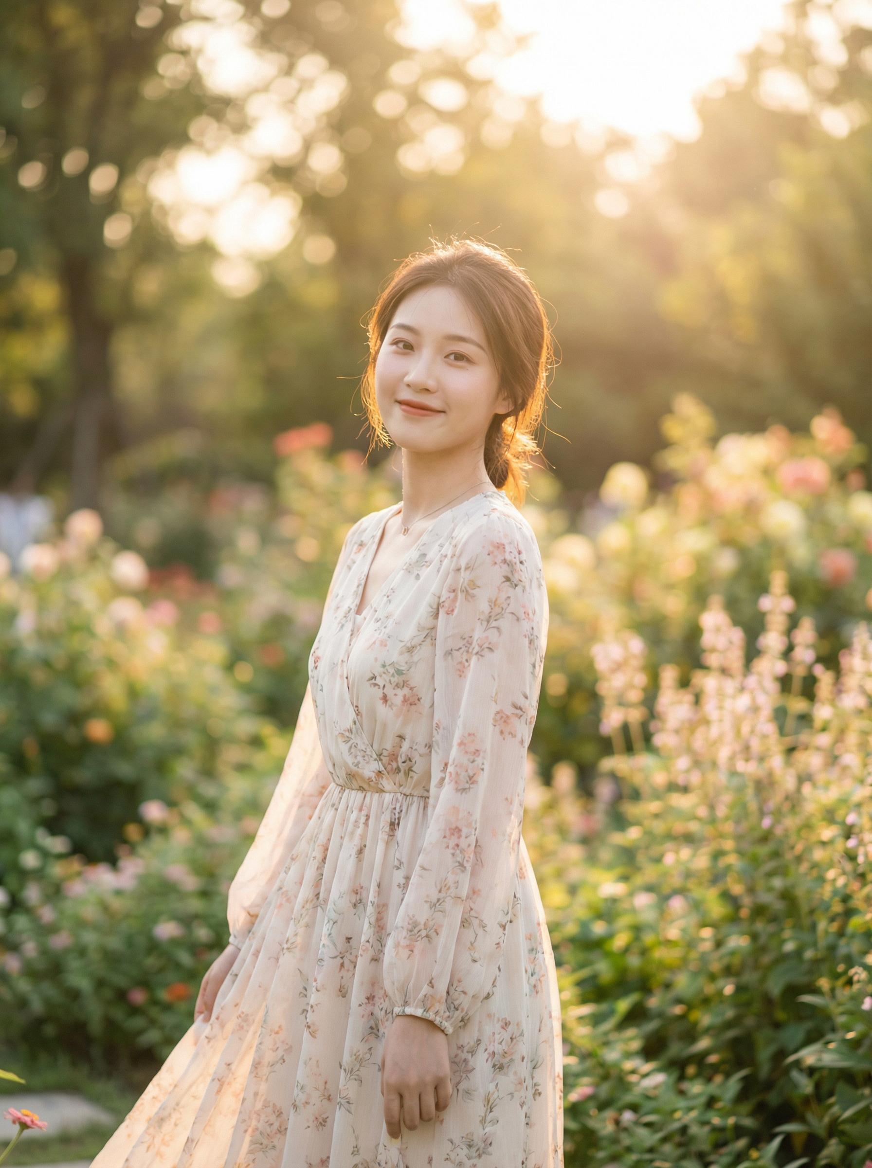 探花清新美女VLOG视频